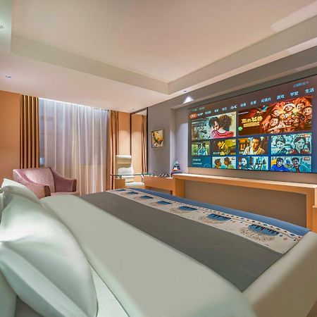 Meihao Mingyue Hotel International Finance City Keyun Road Metro Branch Kanton Exterior foto
