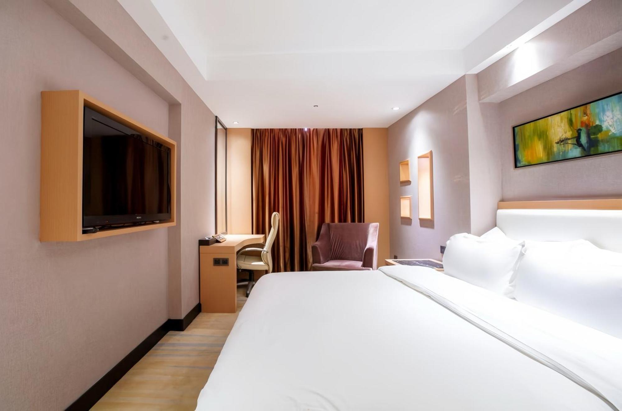 Meihao Mingyue Hotel International Finance City Keyun Road Metro Branch Kanton Exterior foto