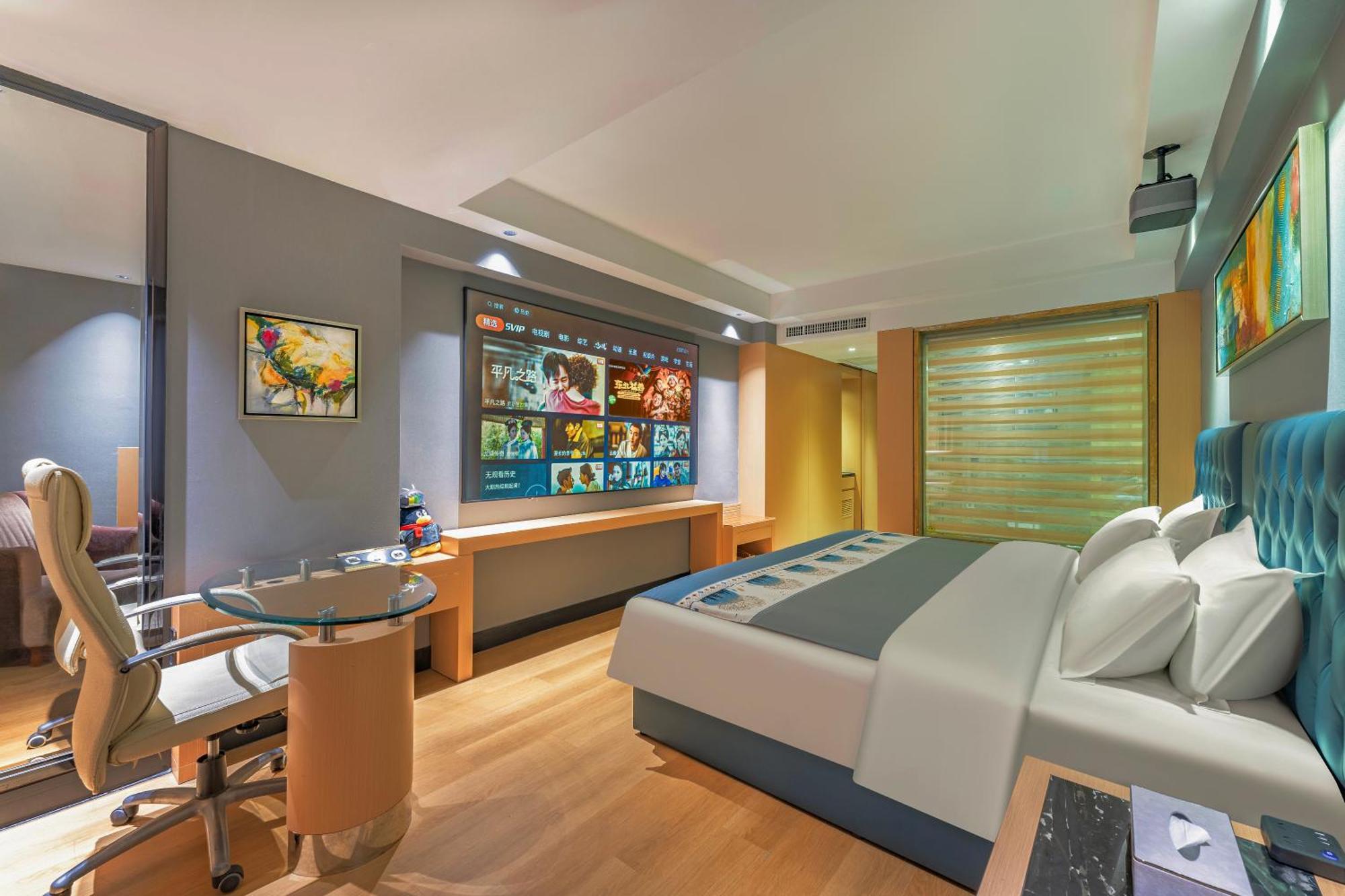 Meihao Mingyue Hotel International Finance City Keyun Road Metro Branch Kanton Exterior foto