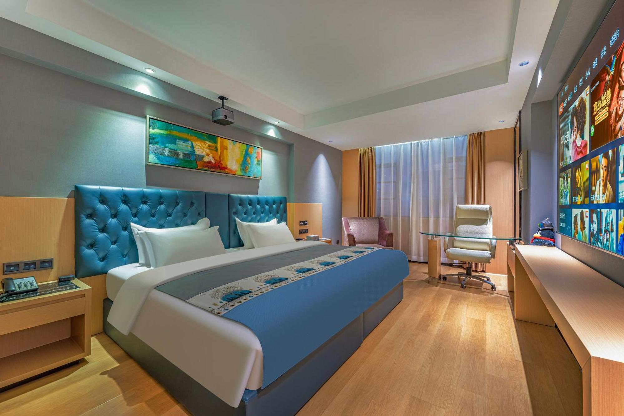 Meihao Mingyue Hotel International Finance City Keyun Road Metro Branch Kanton Exterior foto