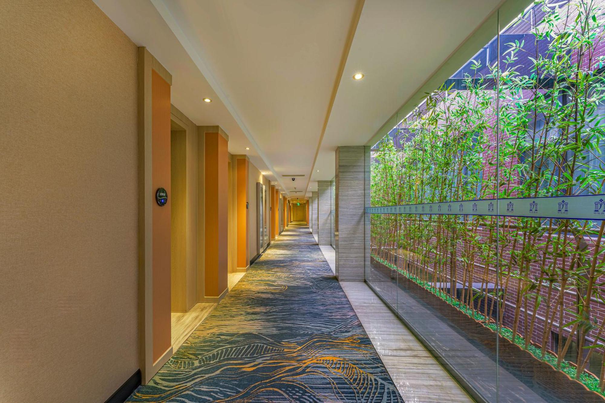 Meihao Mingyue Hotel International Finance City Keyun Road Metro Branch Kanton Exterior foto