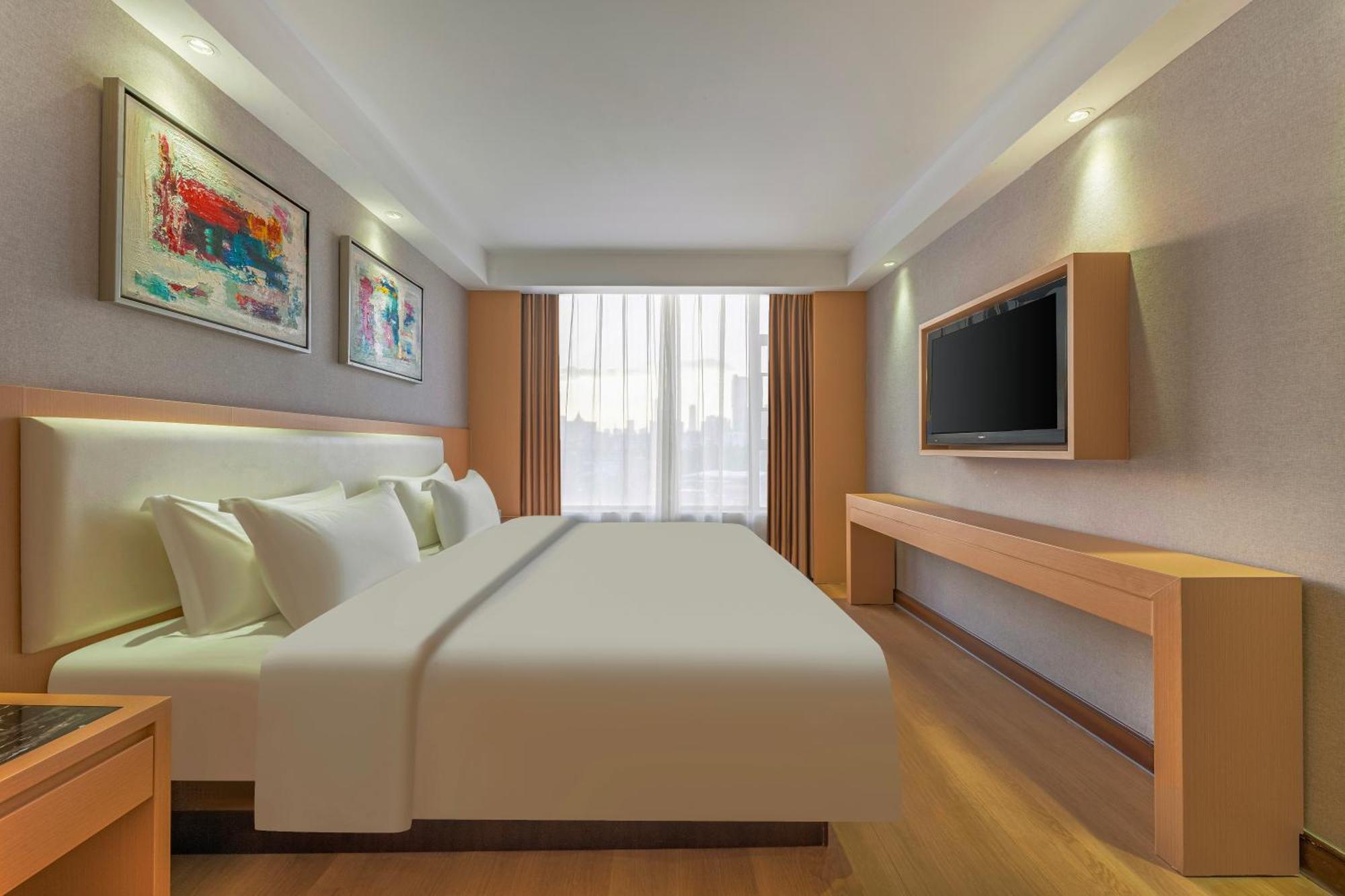 Meihao Mingyue Hotel International Finance City Keyun Road Metro Branch Kanton Exterior foto