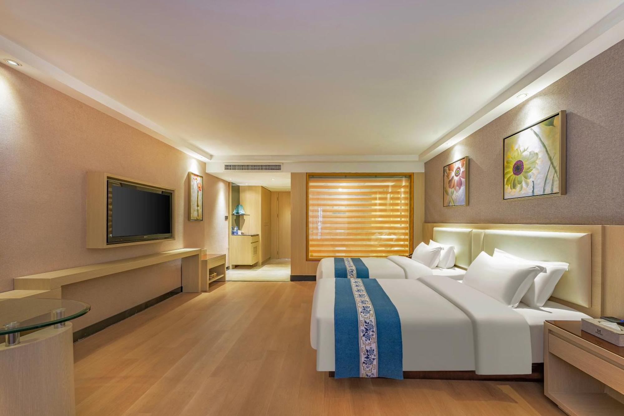 Meihao Mingyue Hotel International Finance City Keyun Road Metro Branch Kanton Exterior foto