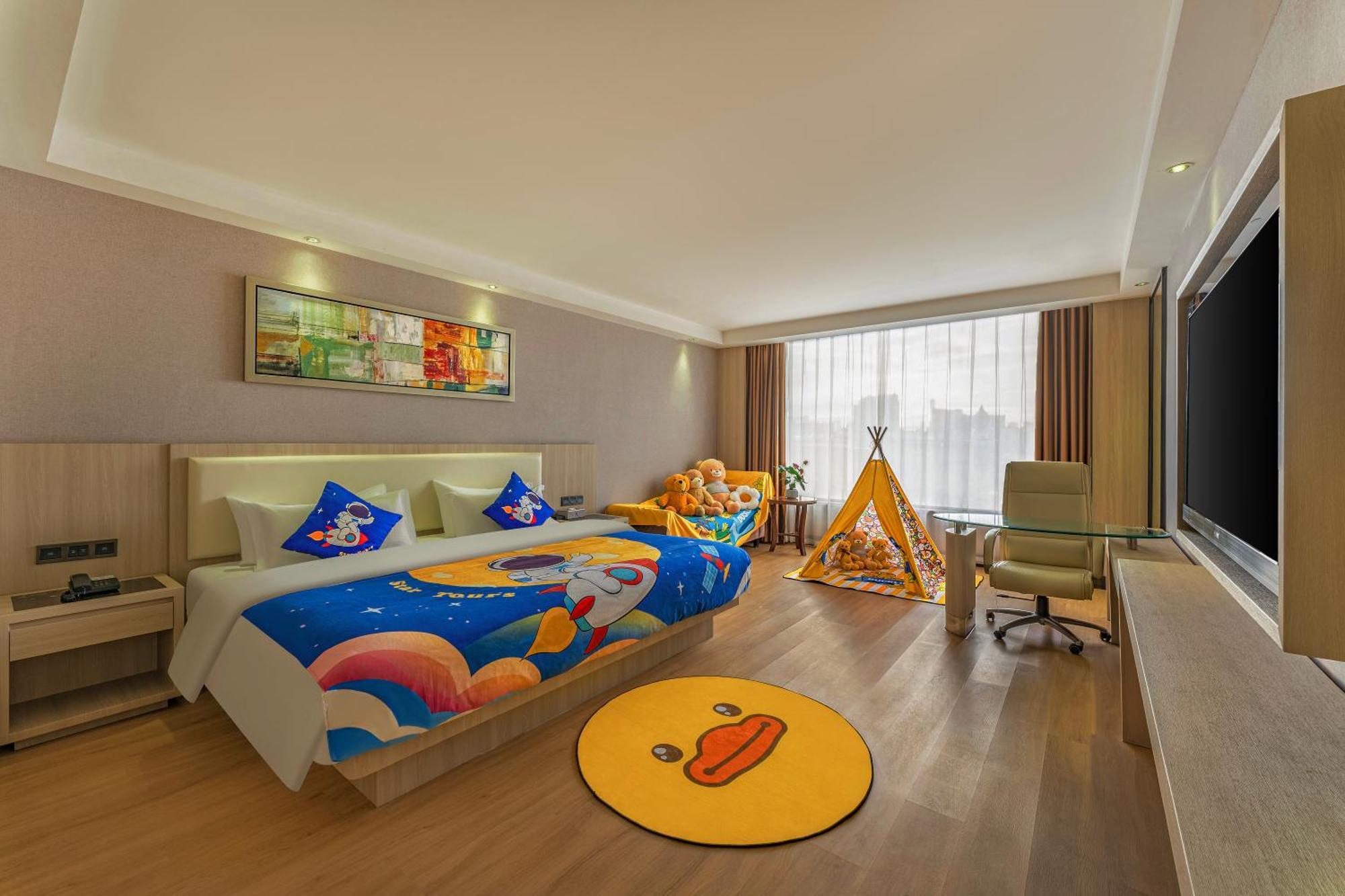 Meihao Mingyue Hotel International Finance City Keyun Road Metro Branch Kanton Exterior foto