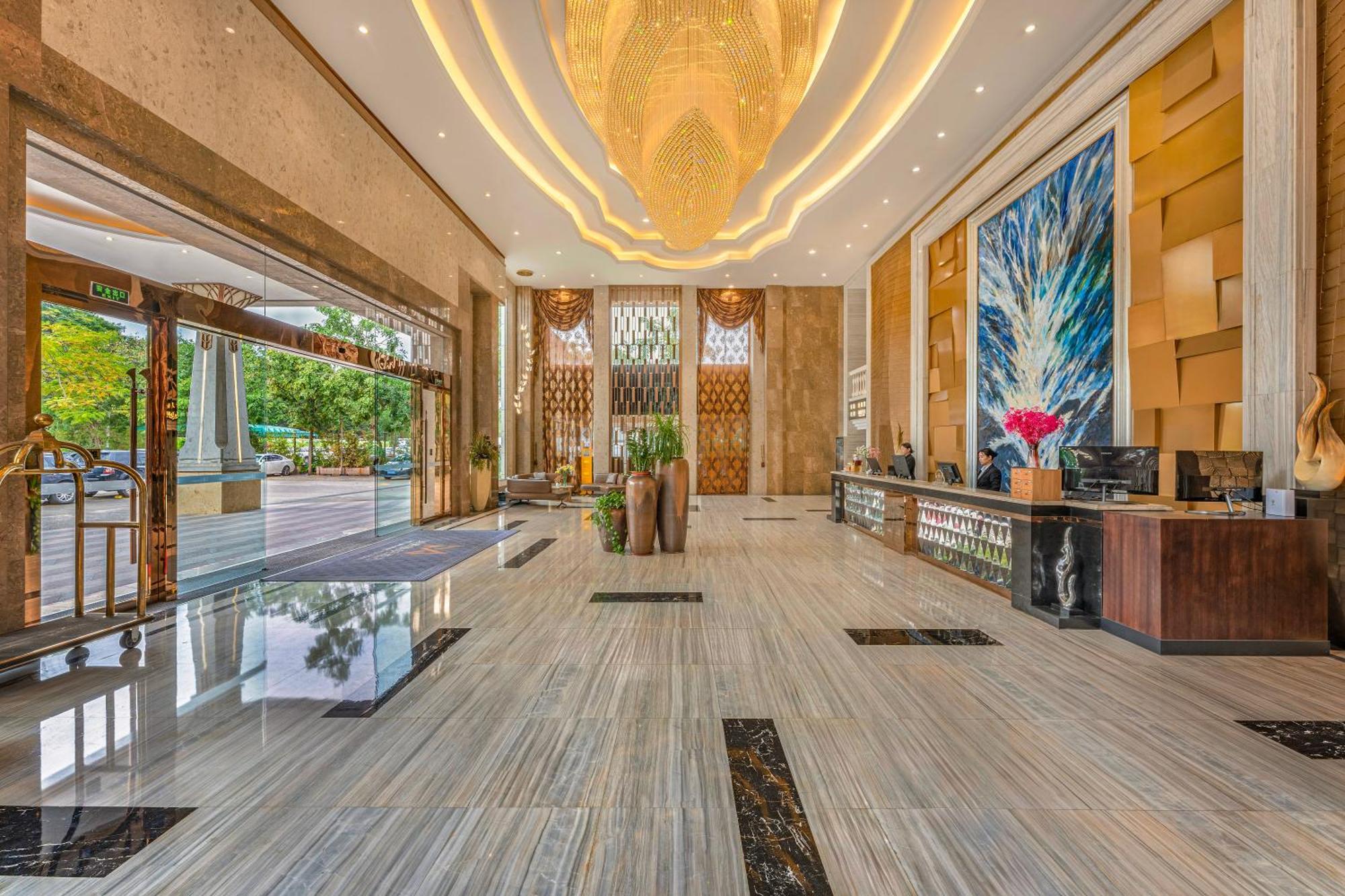 Meihao Mingyue Hotel International Finance City Keyun Road Metro Branch Kanton Exterior foto