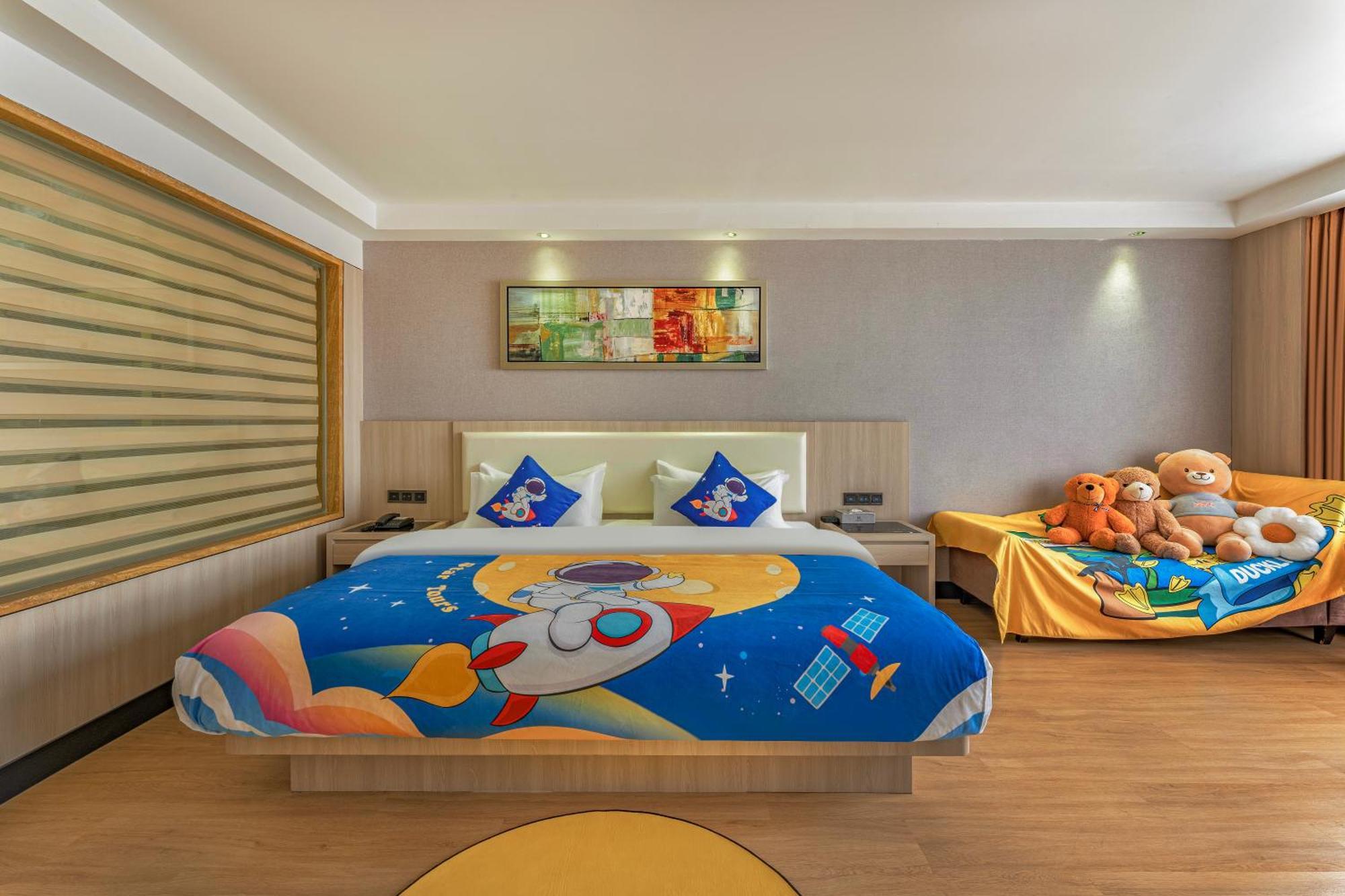 Meihao Mingyue Hotel International Finance City Keyun Road Metro Branch Kanton Exterior foto
