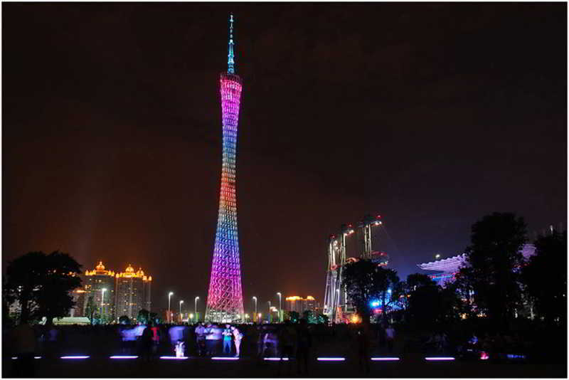 Meihao Mingyue Hotel International Finance City Keyun Road Metro Branch Kanton Exterior foto