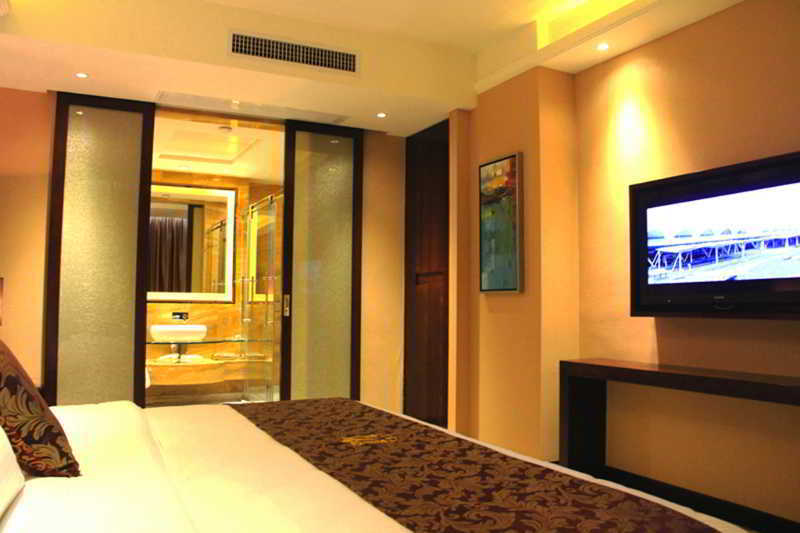 Meihao Mingyue Hotel International Finance City Keyun Road Metro Branch Kanton Exterior foto