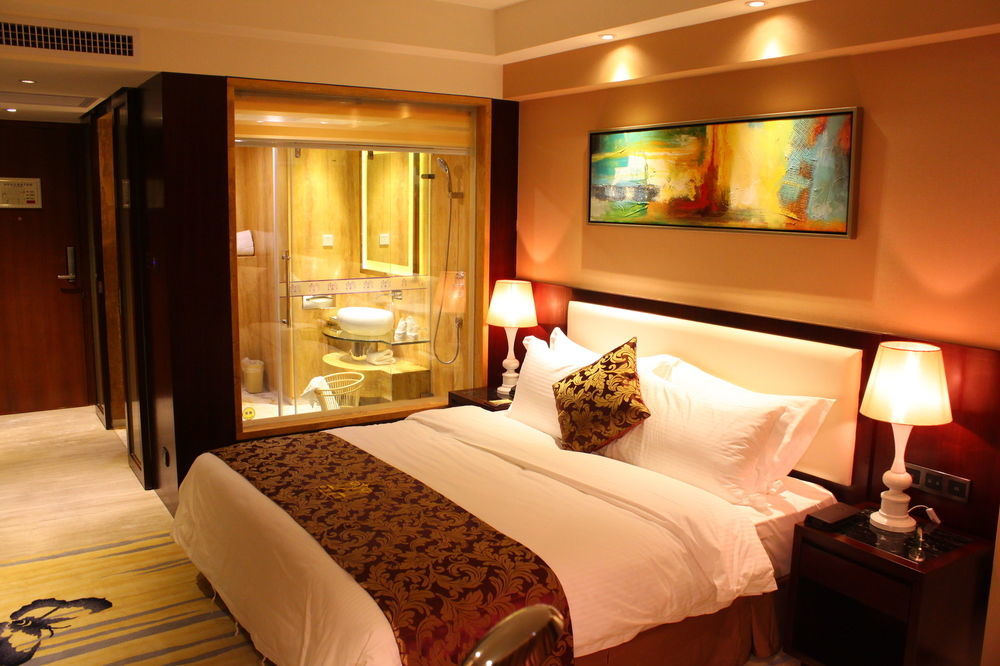 Meihao Mingyue Hotel International Finance City Keyun Road Metro Branch Kanton Exterior foto