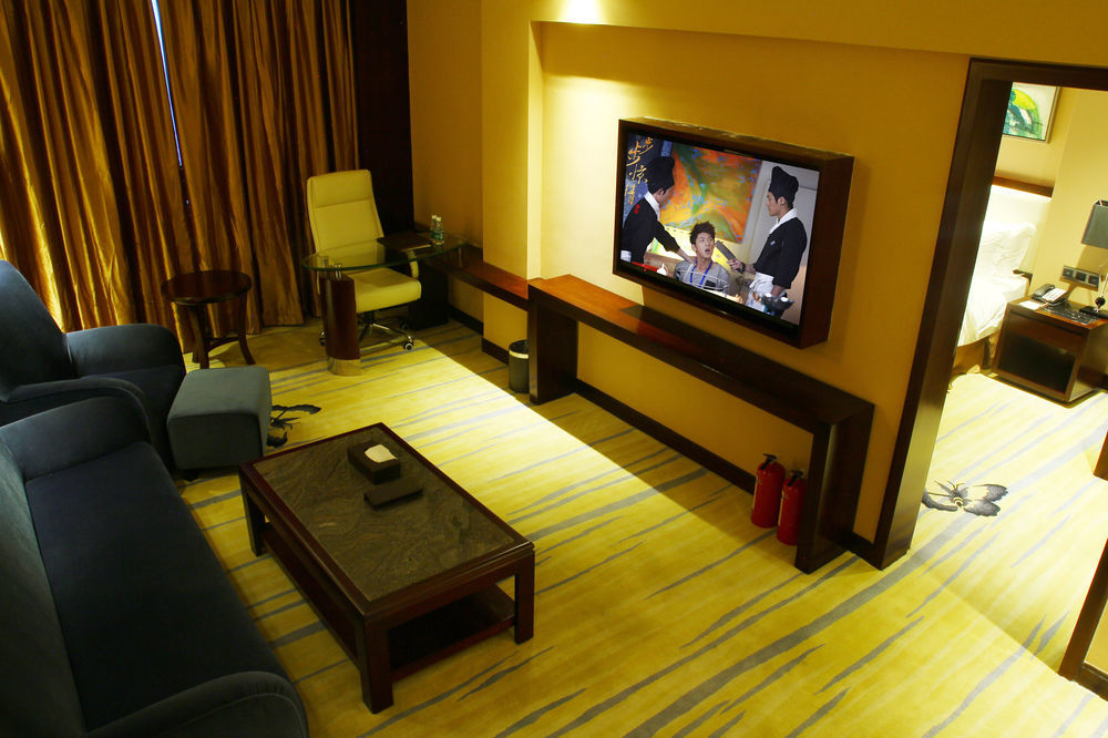 Meihao Mingyue Hotel International Finance City Keyun Road Metro Branch Kanton Exterior foto